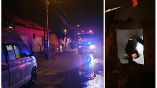 Incendiu puternic la Ovidiu! Un bărbat a fost găsit mort &icirc;n propria casă