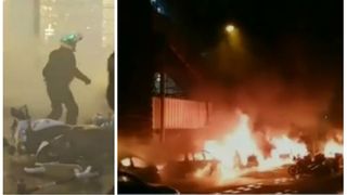 "Vestele galbele" continuă să facă legea pe străzile din Franța! Mai multe mașini au fost incendiate noaptea trecută