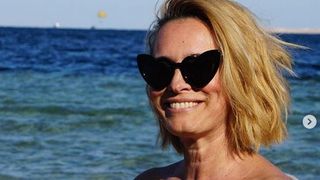 Andreea Esca la plajă. Imaginile au str&acirc;ns mii de comentarii 