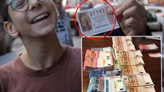 Cosmin este adolescentul rom&acirc;n care  s-a &icirc;mbogăţit peste noapte: a c&acirc;ştigat marele premiu la Loteria Copilului, la Barcelona