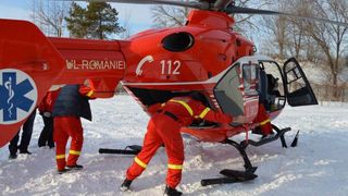 Un copil &icirc;n v&acirc;rstă de 11 ani a fost mușcat de nas de c&acirc;inele din curte