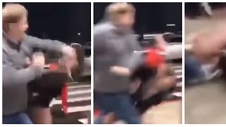 Imagini REVOLTĂTOARE! O fetiță de 11 ani este lovită cu sălbăticie de către un bărbat de 51! "A lovit-o cu pumnul în față și a lăsat-o inconștientă"! Greu de privit acest moment