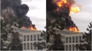 Explozie URIAȘĂ la o Universitate din Lyon! Trei persoane au fost rănite! Flăcările sunt devastatoare! E stare de alertă!