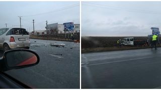 Accident grav &icirc;n Timiș! Doi șoferi beți au făcut trei victime!