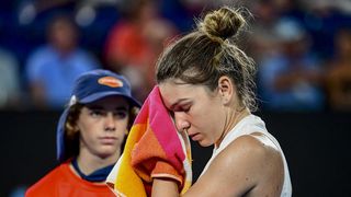 Halep, după meciul cu Serena Williams: "Parcă m-a lovit trenul!"