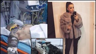 Imagini din spital cu șoferul care a provocat teribilul accident din Cluj. Băiatul se zbate între viață și moarte 