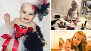 O mamă a st&acirc;rnit revoltă pe rețelele de socializare după ce și-a machiat fetița de 11 luni