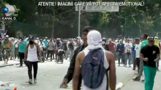 Revolutie in Venezuela, sute de mii de oameni au iesit pe strazi