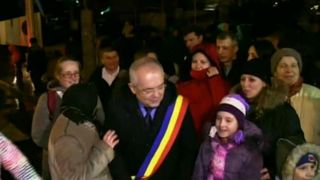 Spectacol de artificii în cinstea Unirii