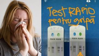 Cum se face testul rapid pentru a afla dacă ai gripă! C&acirc;t costă și c&acirc;t de corecte sunt rezultatele! Ce spun specialiștii