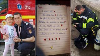 Antonia a cucerit internetul cu o scrisoare care &icirc;ți rupe sufletul &icirc;n două! "Mami mi-a spus că tati a plecat să salveze oameni!" - Ce s-a &icirc;nt&acirc;mplat cu pompierul din Alba?