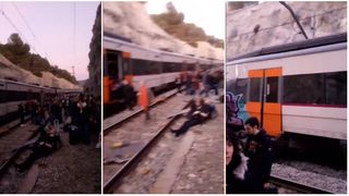Tragedie feroviară &icirc;n Spania! O persoană a murit și 100 au fost rănite după ce două trenuri s-au ciocnit &icirc;n apropiere de Barcelona