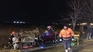 Accident grav &icirc;n Timișoara. Și-a băgat toată familia &icirc;n spital, după mai multe depașiri periculoase