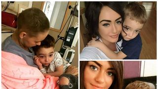 "Mami o să moară în curând!" - Scene sfâșietoare cu o mamă de 26 de ani care îi spune fiului său că o să îl lase singur! Femeia are cancer în fază terminală!