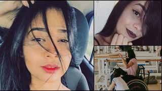 Frumoasă de pică, dar fără noroc. A rămas în scaun cu rotile, după ce și-a făcut pierce în nas