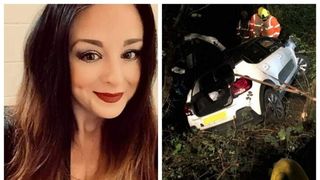 T&acirc;nără mămică și fiica ei, căzute cu mașina &icirc;n prăpastie, au fost salvate de pompieri cu ajutorul Snapchat