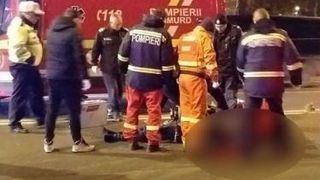Primele imagini de la accidentul mortal din București! Un t&acirc;năr a fost omor&acirc;t pe trecere
