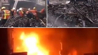 Incendiu de proporții &icirc;ntr-un bloc de locuințe. Sunt cel puțin 70 de morți