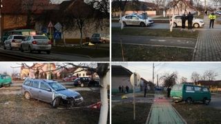 Accident teribil &icirc;n Arad! Un bărbat a murit pe loc, iar alți doi sunt grav răniți