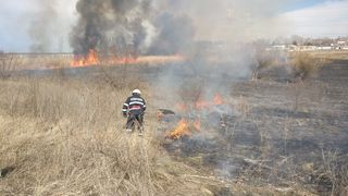 DEZASTRU &icirc;n TULCEA! Arde TOTUL intr-o localitate! Pompierii fac față cu greu focului! E prăpăd și oamenii sunt disperați!