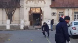 Explozie urmată de tentativă de jaf la Brăila