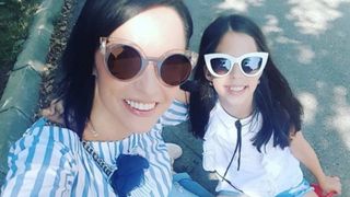 Fiica Andreei Marin este o adevărată domnișoară. Cele două seamănă leit