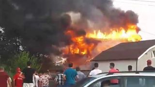 O persoană a fost găsită decedată &icirc;n imobilul din Capitală unde a izbucnit un incendiu