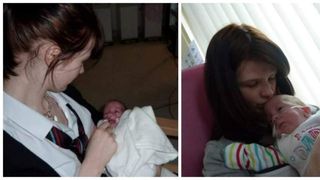 &Icirc;și făcea temele c&acirc;nd s-a trezit că naște! O elevă de clasa a VIII-a a devenit mamă peste noapte! "Am simțit că se udă patul!"