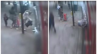 Imagini CUMPLITE! Scena crimei de la Dristor se repetă! O femeie a fost împinsă în fața unui autobuz! Momentul a fost filmat! IMAGINI INTERZISE MINORILOR!