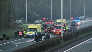 Şase români au fost răniţi uşor într-un accident în Belgia