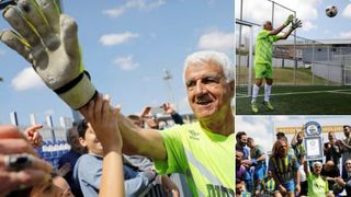 La 73 de ani, Isaak Hayik a devenit cel mai în vârstă jucător de fotbal din lume