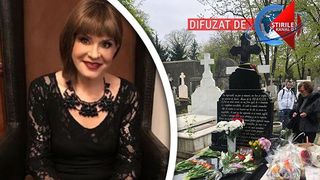 VIDEO | Primele imagini de la parastasul de un an al Ionelei Prodan! Anamaria Prodan, &icirc;n lacrimi la morm&acirc;ntul mamei