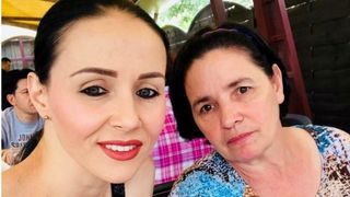 Magda Ciumac, primele imagini de la înmormântarea mamei! "Rămas bun"