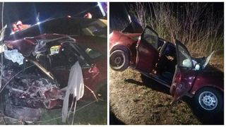 Un t&acirc;năr de 22 de ani, fără permis, a murit după ce a intrat cu maşina pe care o conducea &icirc;ntr-o autoutilitară condusă de un s&acirc;rb