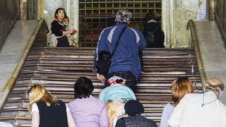 Scara pe care se crede că a păşit Iisus înainte de răstignire a fost deschisă pentru public după 300 de ani