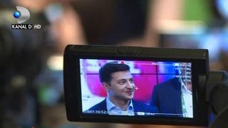 VIDEO | UCRAINA. Volodimir Zelenski, de la președinte &icirc;n film la sef de stat in viata reala