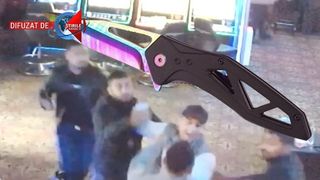 VIDEO | Bataie cu pumni si cutite intr-un bar. Un copil se afla in local