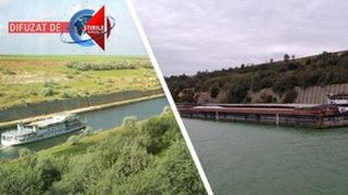 VIDEO | Malul crapat al Canalului Dunare-Marea Neagra s-ar putea prabusi de tot! Ce spune ministrul Transporturilor