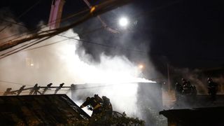 Incendiu puternic &icirc;n Capitală, duminică dimineață