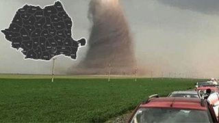 VIDEO | Alerta de tornada ramane in vigoare. Una noua s-a produs astazi si a fost filmata