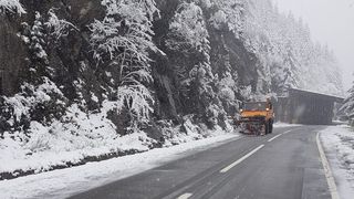 VIDEO | Iarna in ultima luna de primavara din calendar