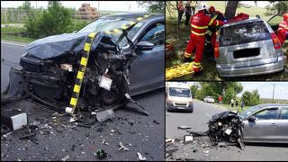 Accident GRAV &icirc;n Arad. Sunt 4 victime