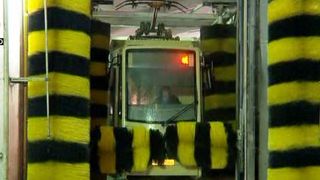 VIDEO | Campanie de curatenie generala pentru transportul in comun