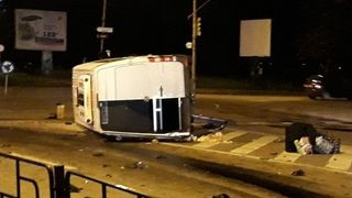 Accident grav în Bacău. 16 persoane au ajuns la spital 