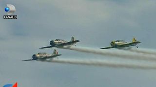 VIDEO | Spectacol aviatic pe cer