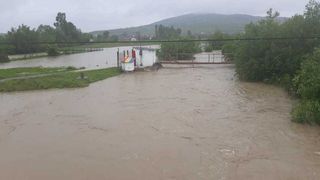 Cod roşu de inundaţii în Bistriţa-Năsăud