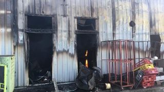 O brutărie din judeţul Constanţa a fost distrusă &icirc;ntr-un incendiu