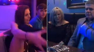 Scene halucinante cu parinții la masă