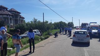 Trei persoane au murit &icirc;ntr-un accident rutier produs pe DN 61, &icirc;n judeţul Giurgiu. FOTO