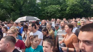 Alegeri 26 mai. Revoltă la o secție de votare de l&acirc;ngă Frankfurt! Poliția a venit să asigure ordinea! VIDEO EXCLUSIV